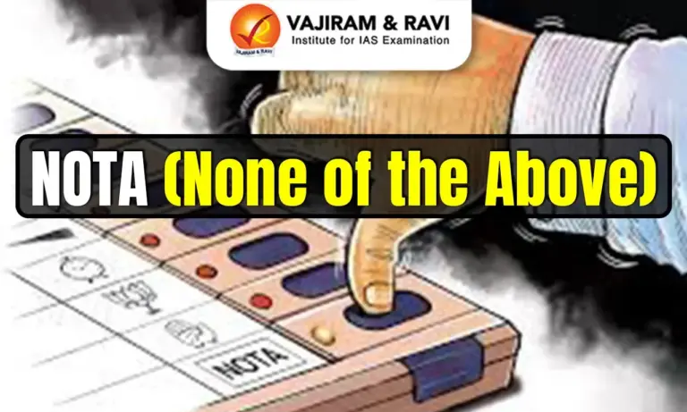 NOTA (None of the Above)