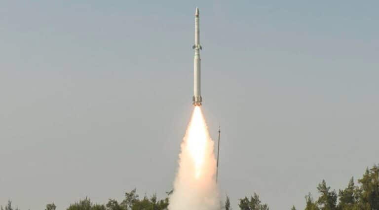 Ballistic Missile Defence (BMD) interceptor AD-1 missile