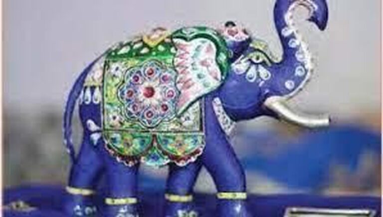 Gulabi Meenakari Handicraft