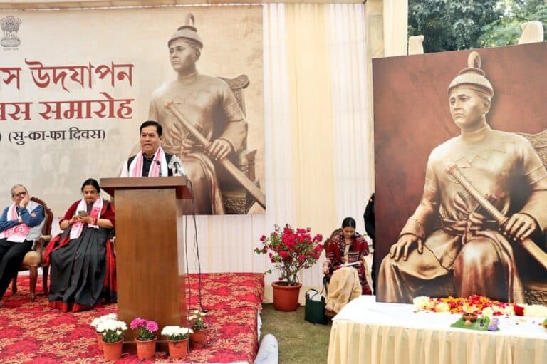 Homage paid to Chaolung Sukapha on Assam Divas