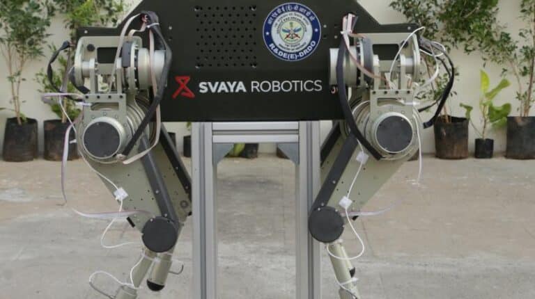 India’s first indigenous quadruped robot and exoskeleton