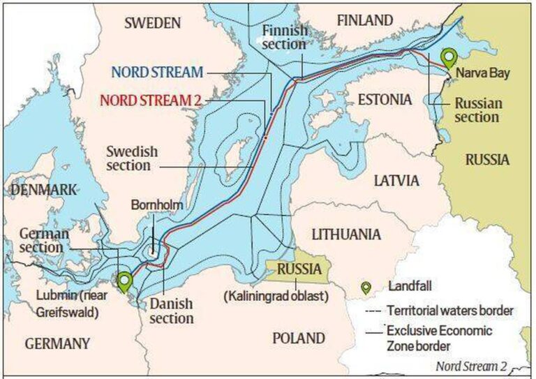 Nord Stream pipelines