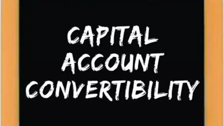 Capital Account Convertibility
