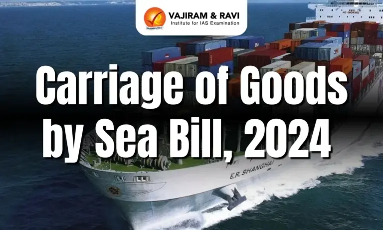 Carriage of Goods by Sea Bill, 2024