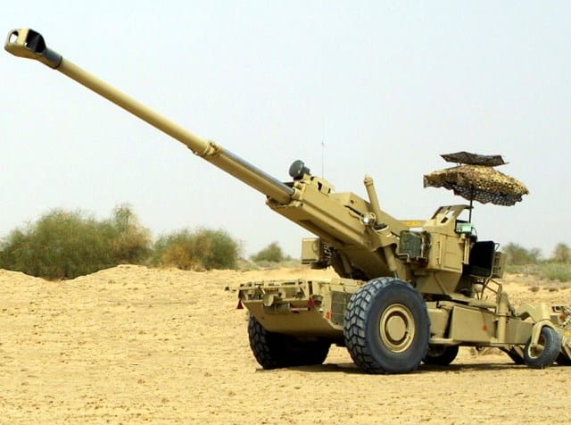 Dhanush Artillery Guns