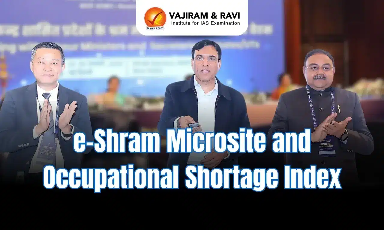 e-Shram Microsite and Occupational Shortage Index