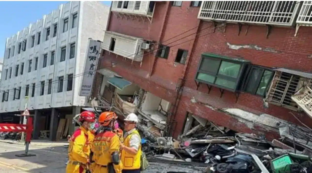 Earthquake in Taiwan
