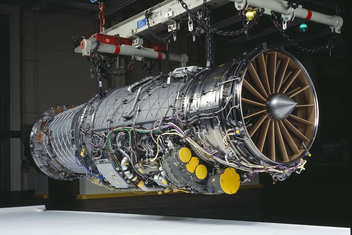 GE F414 Fighter Jet Engine
