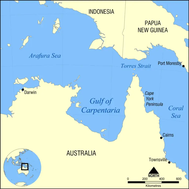 What is the Gulf of Carpentaria?