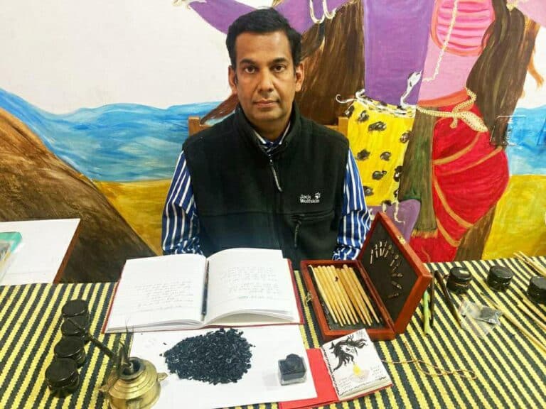 Indelible Black Ink or Kali Syahi