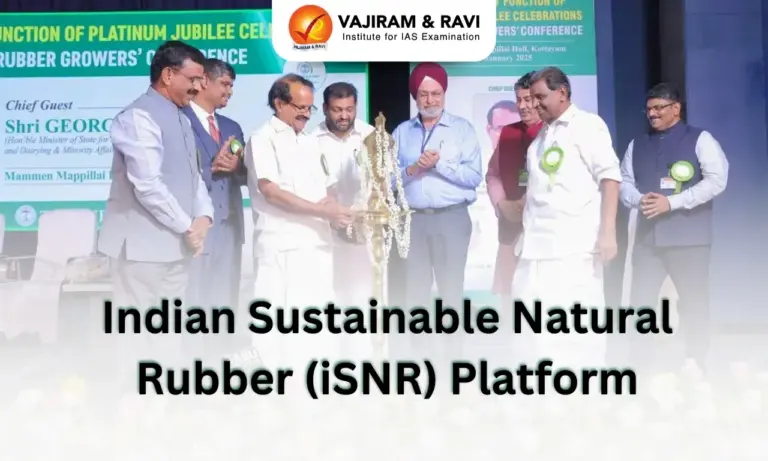 Indian Sustainable Natural Rubber (iSNR) Platform