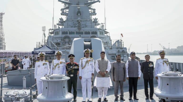 INS Mormugao gets commissioned
