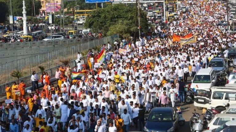 Jain Community Protests