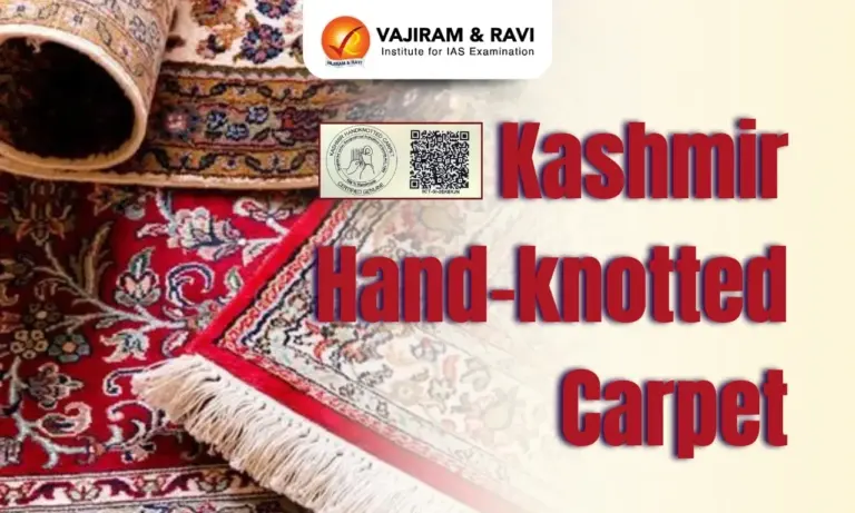 Kashmir Hand-Knotted Carpet