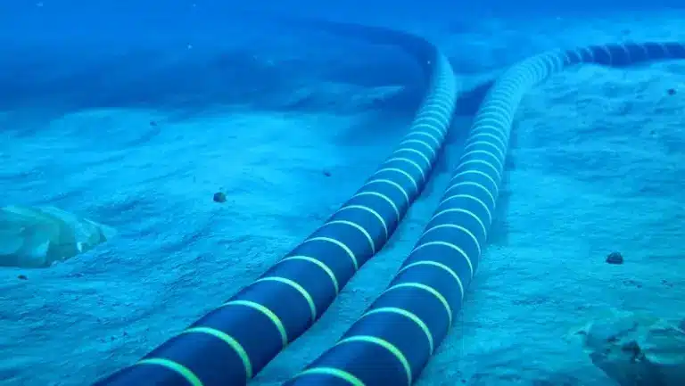 Kochi-Lakshadweep islands submarine optical fiber connection project