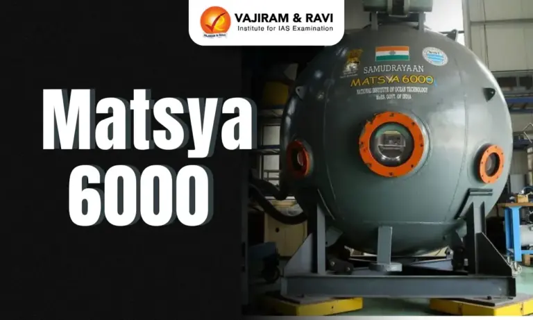 What is Matsya-6000?