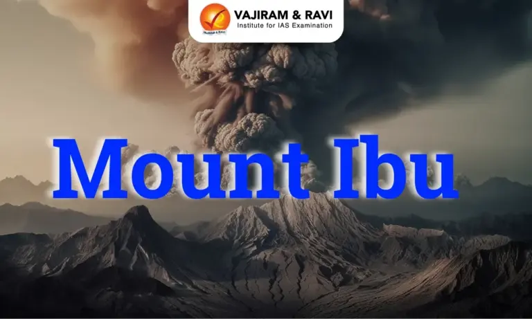 Eruption of Mount Ibu