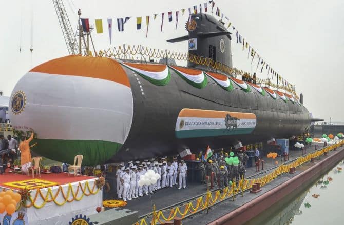 Navy gets 5th Scorpene-class submarine
