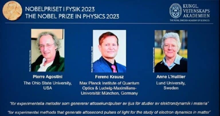 Nobel Prize in Physics 2023