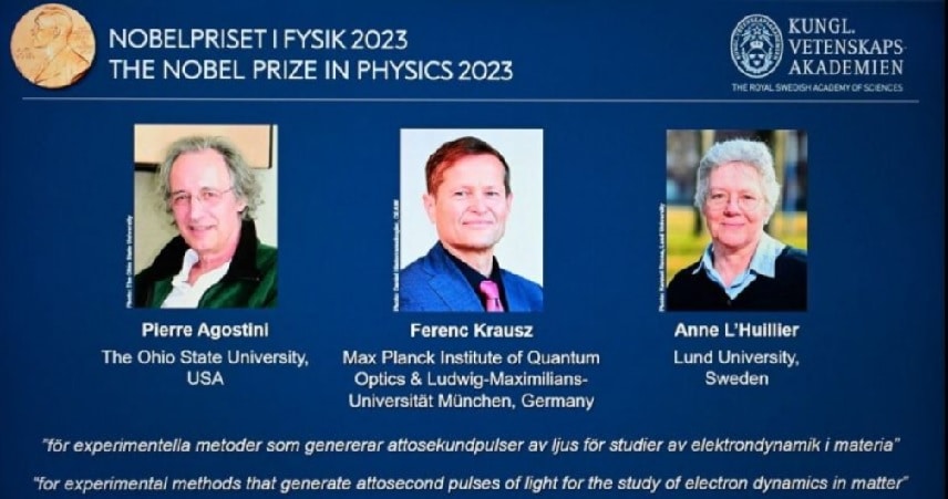 Nobel Prize in Physics 2023