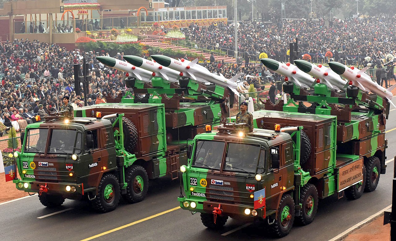 Akash Surface-To-Air Missile (SAM) Defence System