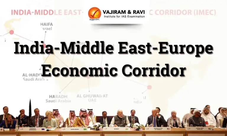 What is India-Middle East-Europe Economic Corridor (IMEEC)?