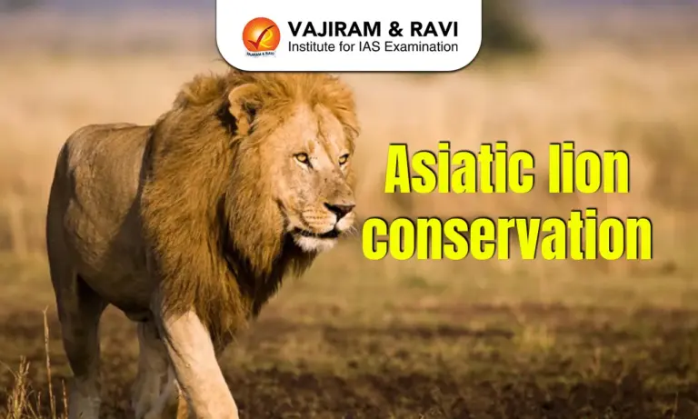 Asiatic Lion Conservation