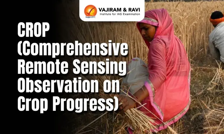 CROP (Comprehensive Remote Sensing Observation on Crop Progress) FAQs