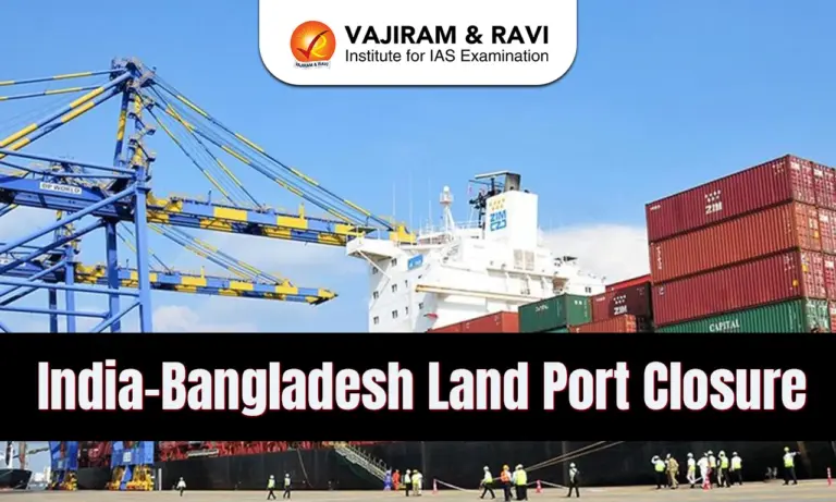 India-Bangladesh Land Port Closure