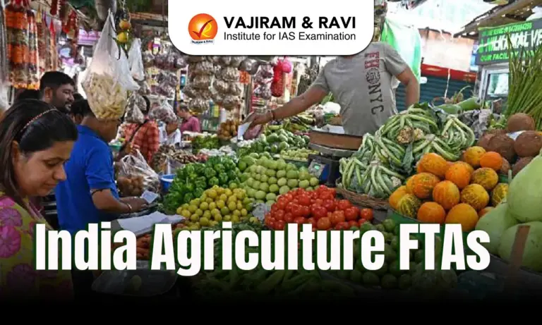 India agriculture FTAs