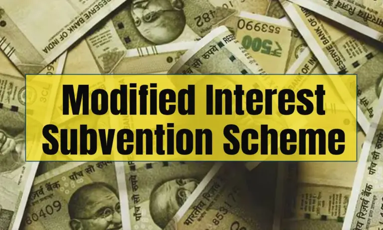 Modified Interest Subvention Scheme