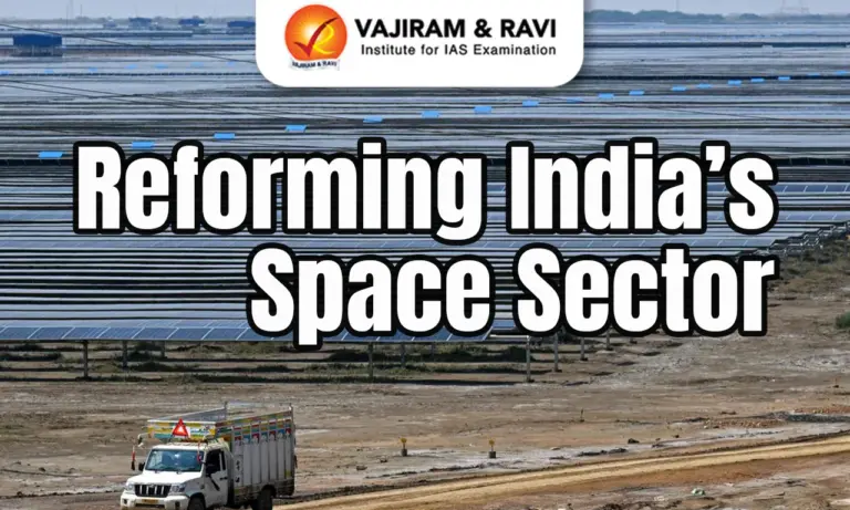 Reforming India’s Space Sector