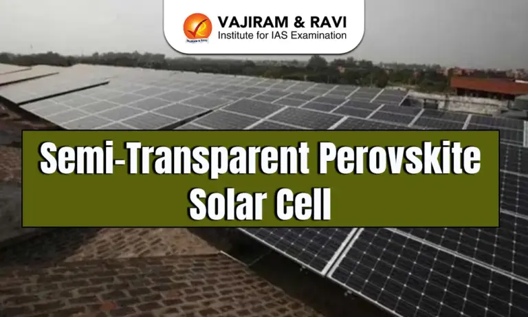 Semi-transparent Perovskite Solar Cell