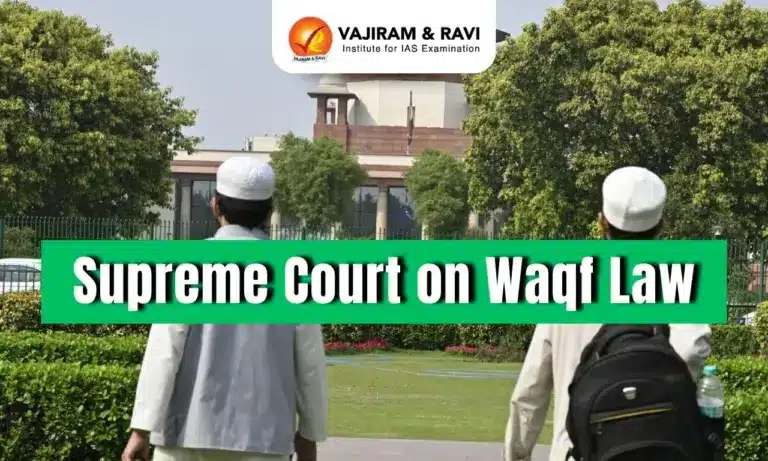 Supreme Court on Waqf Law