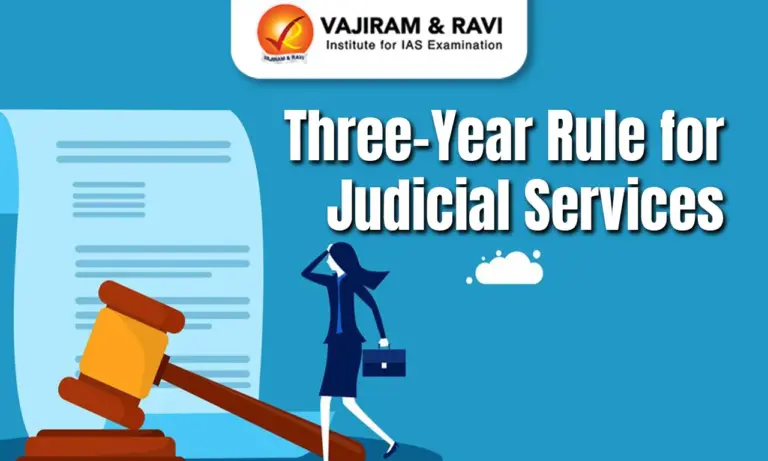 Three-Year Rule for Judicial Services