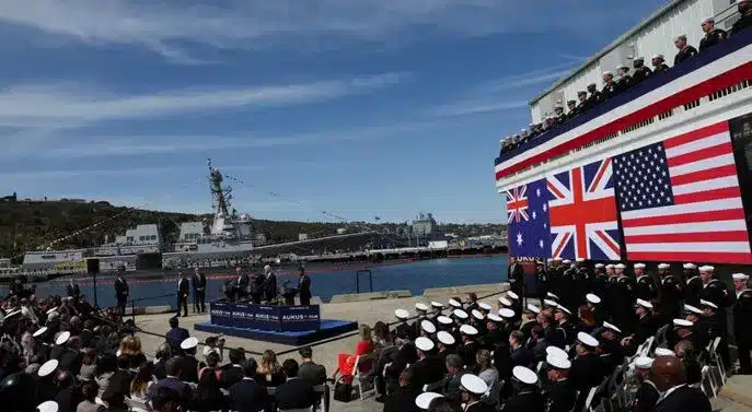Australia, U.S., U.K. Sign Landmark Nuclear Transfer Deal for AUKUS Submarines