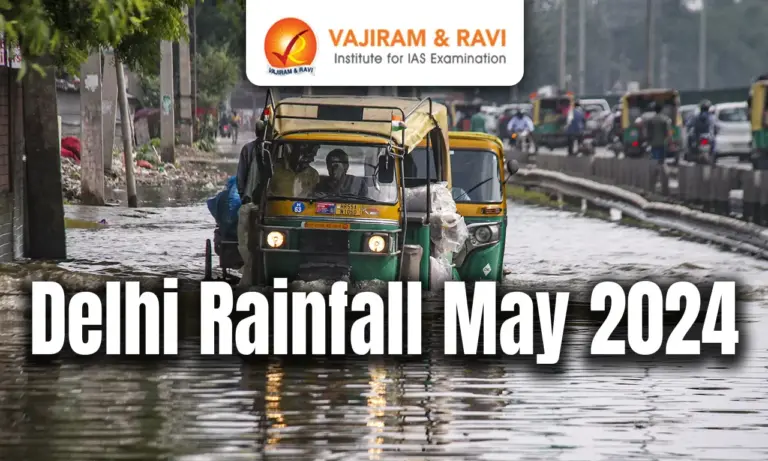 Delhi’s Record Rain: Second Highest Single-Day Rainfall in May Since 1901