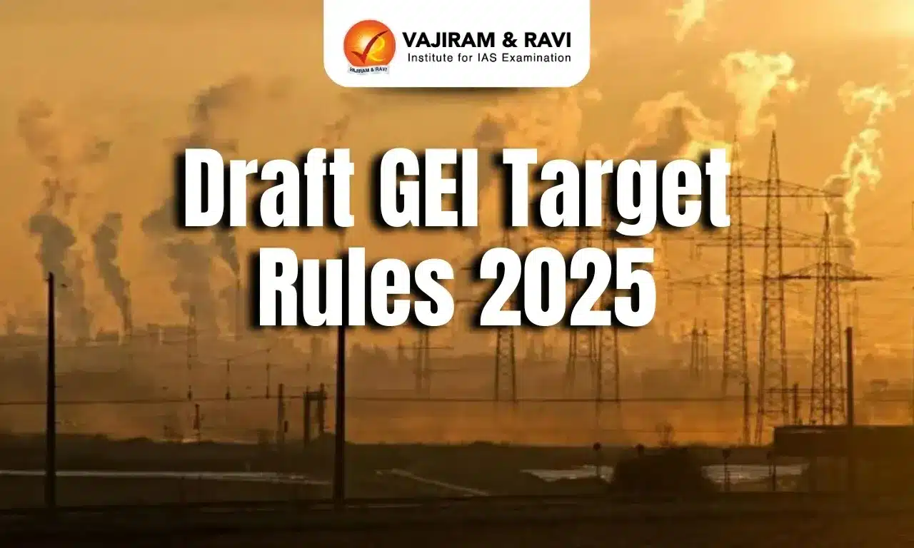 Draft GEI Target Rules 2025: Emission Reduction Targets, Carbon Credit Trading, and India's Climate Goals