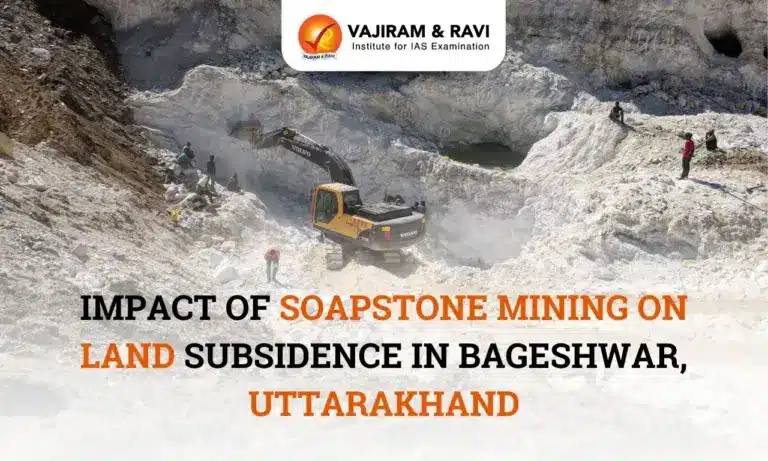 Impact of Soapstone Mining on Land Subsidence in Bageshwar, Uttarakhand