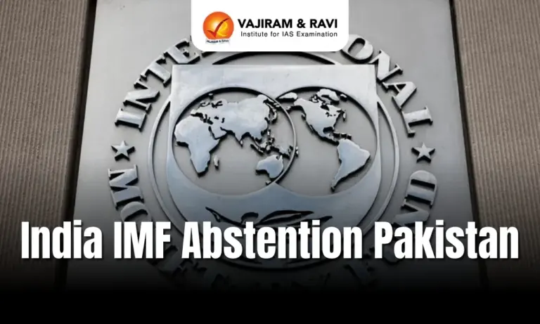 India Abstains from IMF Vote on $2.3 Billion Aid to Pakistan