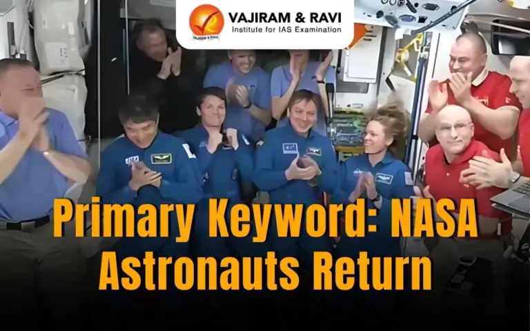 NASA Astronauts Return After 9-Month Delay