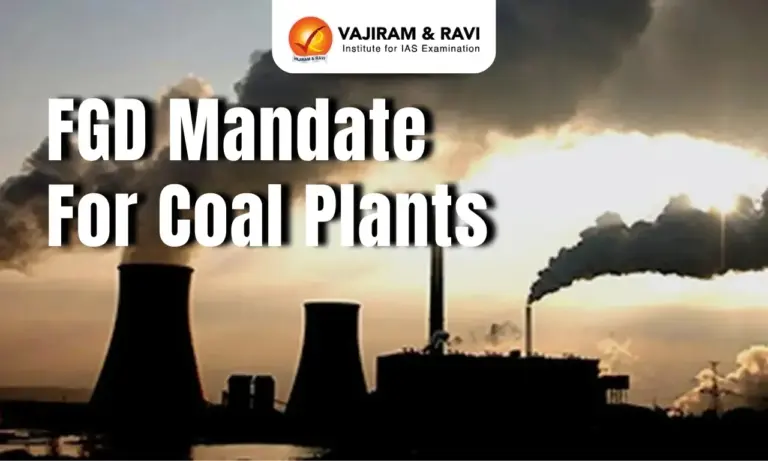 Study Recommends Rollback of FGD Mandate for Indian Coal Power Plants