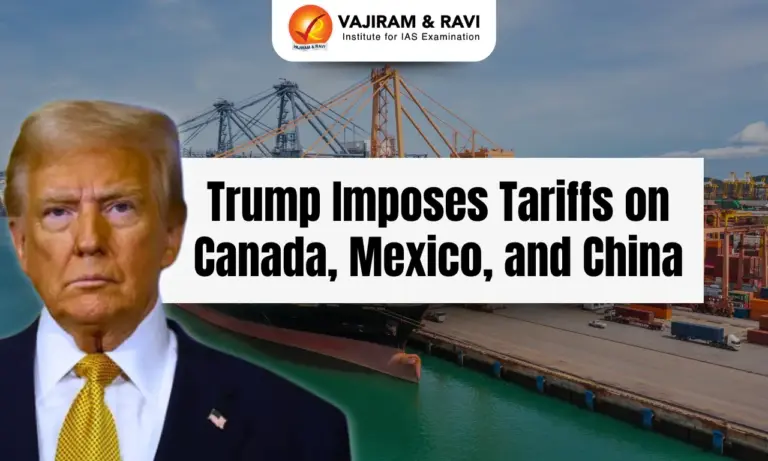 Trump Imposes Tariffs on Canada, Mexico, and China: Economic Fallout & Global Reactions