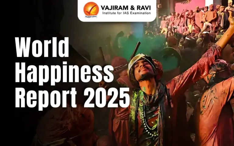 World Happiness Report 2025 - India’s Happiness Ranking Improves but Still Trails Pakistan