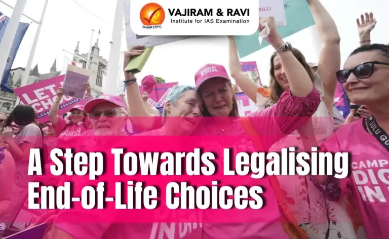 A Step Towards Legalising End-of-Life Choices
