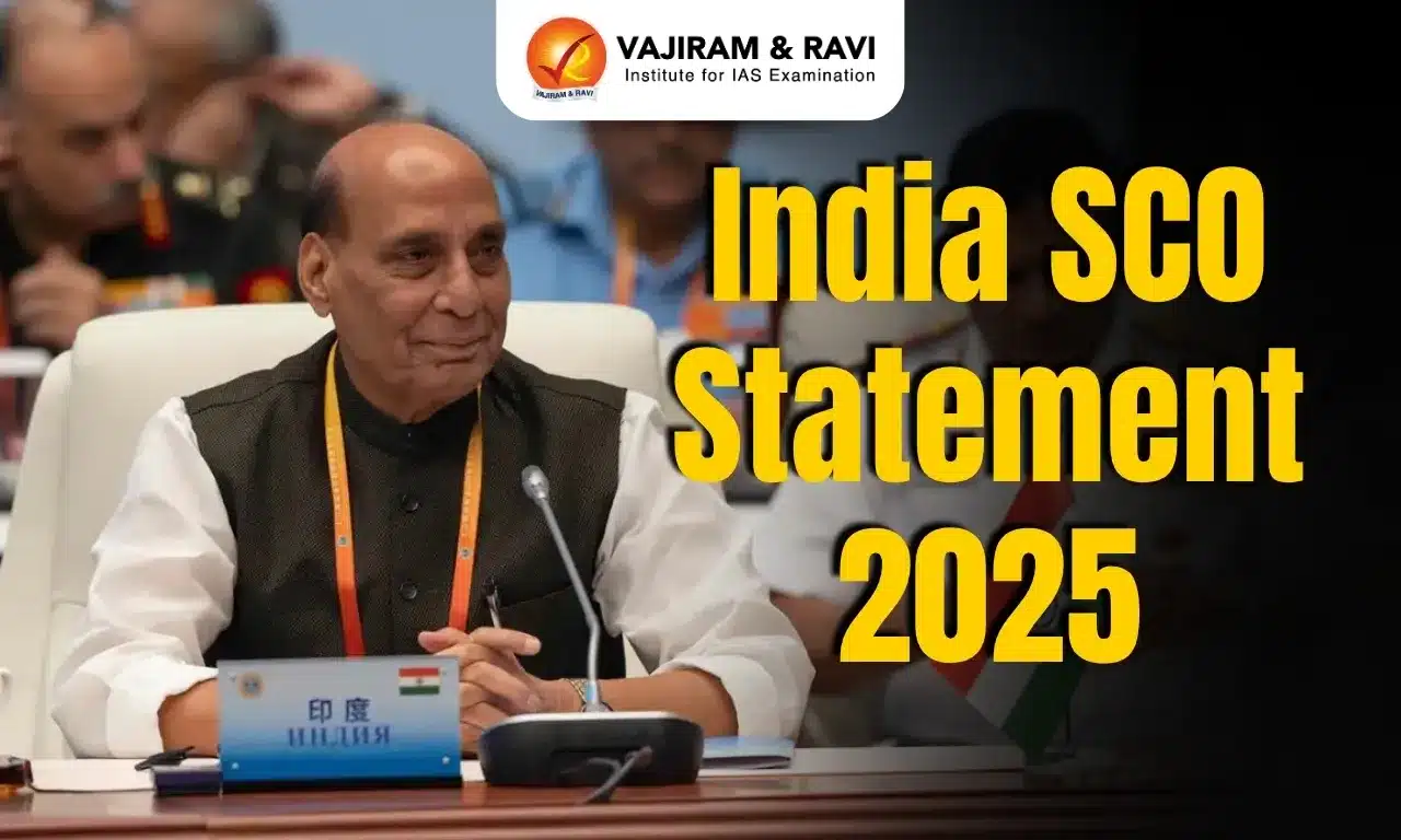 India SCO statement 2025