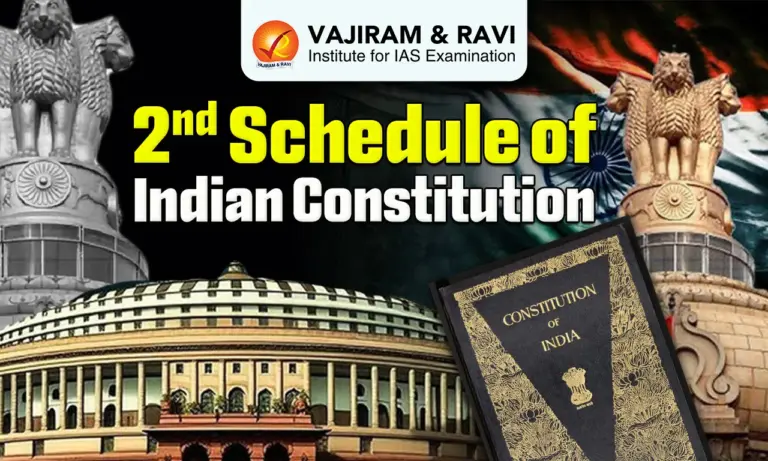 2nd Schedule of Indian Constitution
