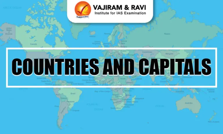 Countries and Capitals