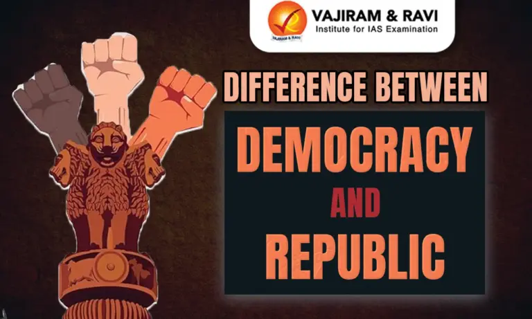 Difference Between Democracy and Republic