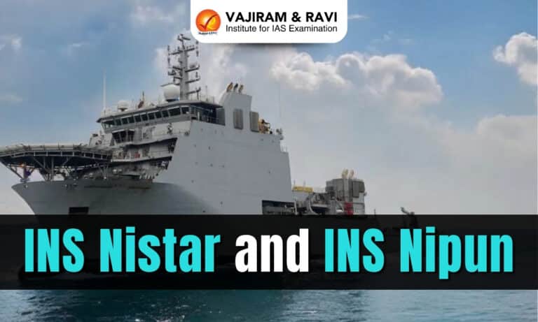 INS Nistar and INS Nipun